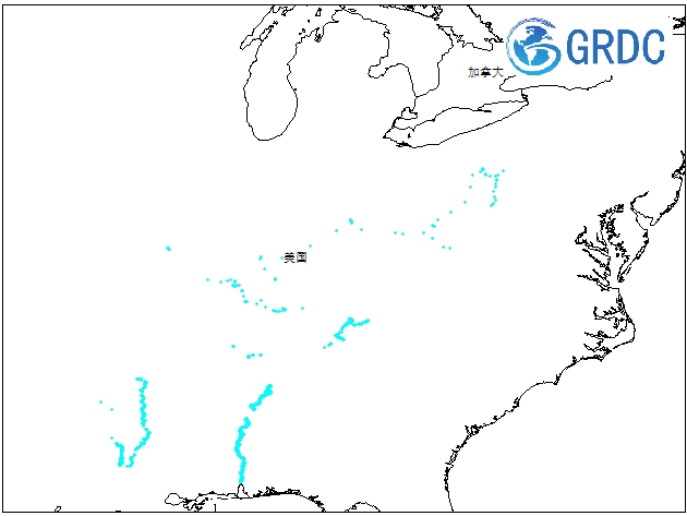 海域（美国陆军工程兵团IENC）